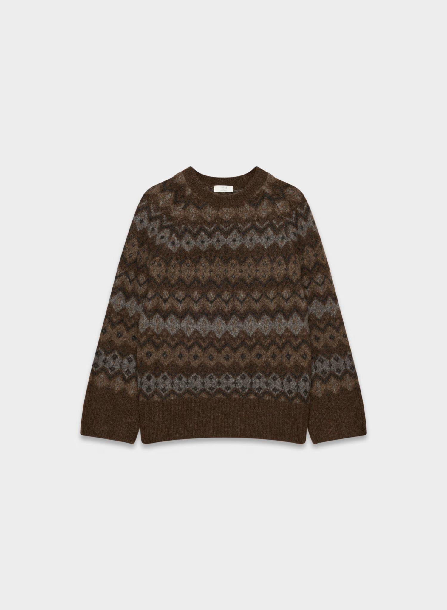 Fair Isle Pattern Sweater